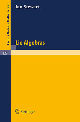 Kartonierter Einband Lie Algebras von I. Stewart