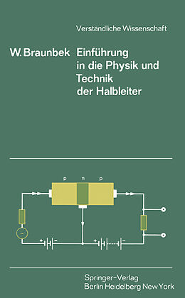 Kartonierter Einband Einführung in die Physik und Technik der Halbleiter von W. Braunbek