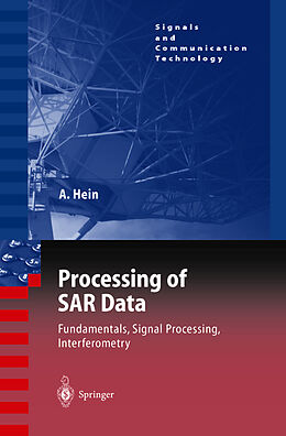 Livre Relié Processing of SAR Data de Achim Hein