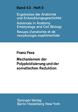 Kartonierter Einband Mechanismen der Polyploidisierung und der somatischen Reduktion von F. Pera