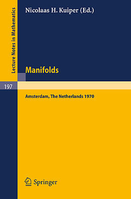 Kartonierter Einband Manifolds - Amsterdam 1970 von 