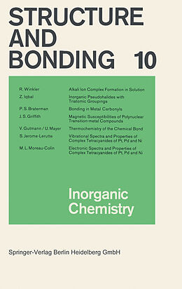 Kartonierter Einband Inorganic Chemistry von Xue Duan, Lutz H. Gade, Gerard Parkin