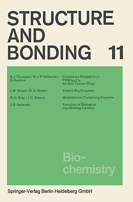 Kartonierter Einband Biochemistry von A. J. Thomson, R. J. P. Williams, S. Reslova