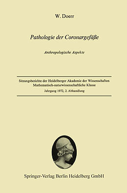 Kartonierter Einband Pathologie der Coronargefäße von Wilhelm Doerr