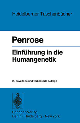Kartonierter Einband Einführung in die Humangenetik von L. S. Penrose