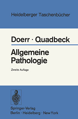 Kartonierter Einband Allgemeine Pathologie von W. Doerr, G. Quadbeck