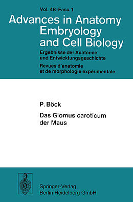 Kartonierter Einband Das Glomus caroticum der Maus von P. Böck
