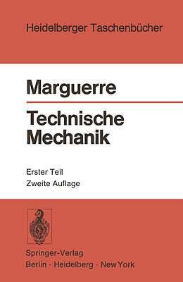 Kartonierter Einband Technische Mechanik von K. Marguerre