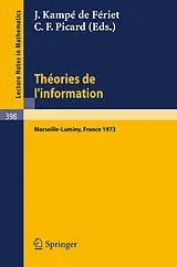 Kartonierter Einband (Kt) Theories de l'information von 