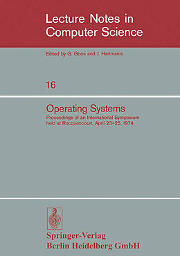 Kartonierter Einband Operating Systems von 