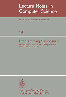 Kartonierter Einband Programming Symposium von 