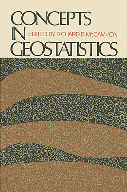 Kartonierter Einband Concepts in Geostatistics von 