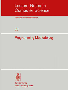 Kartonierter Einband Programming in Methodology von 