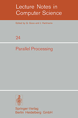 Kartonierter Einband Parallel Processing von 
