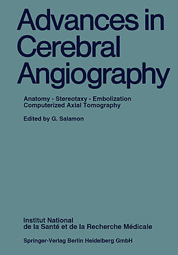 Couverture cartonnée Advances in Cerebral Angiography de 