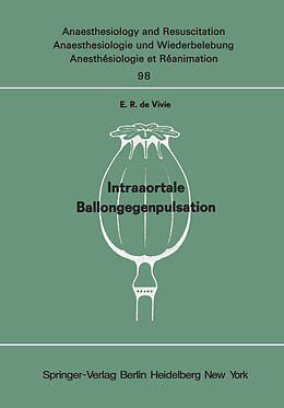 Kartonierter Einband Intraaortale Ballongegenpulsation von E. R. de Vivie
