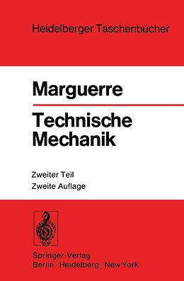 Kartonierter Einband Technische Mechanik von K. Marguerre