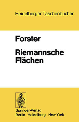 Kartonierter Einband Riemannsche Flächen von O. Forster