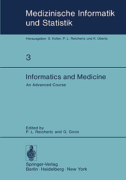 Kartonierter Einband Informatics and Medicine von 