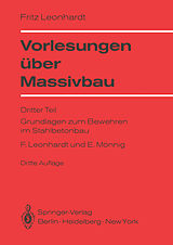 Kartonierter Einband Vorlesungen über Massivbau von Fritz Leonhardt, Eduard Mönnig