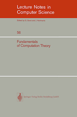 Kartonierter Einband Fundamentals of Computation Theory von 