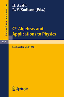 Kartonierter Einband C*-Algebras and Applications to Physics von 