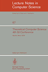 Couverture cartonnée Theoretical Computer Science de 