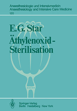 Kartonierter Einband Äthylenoxid-Sterilisation von E. G. Star