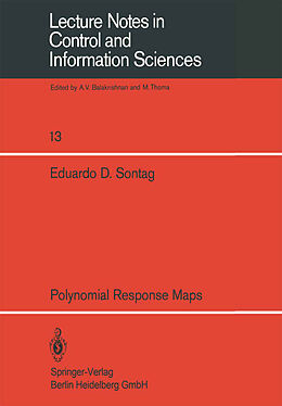 Kartonierter Einband Polynomial Response Maps von E. D. Sontag