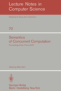 Kartonierter Einband Semantics of Concurrent Computation von 