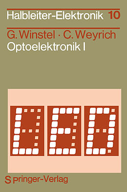 Kartonierter Einband Optoelektronik I von G. Winstel, C. Weyrich