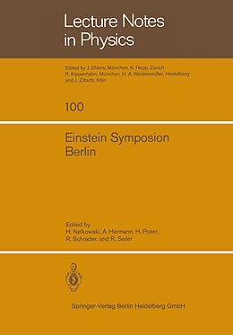 Kartonierter Einband Einstein Symposion Berlin von 