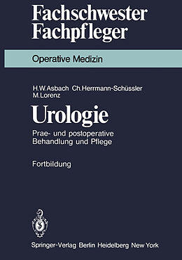 Kartonierter Einband Urologie von H. W. Asbach, C. Herrmann-Schüssler, M. Lorenz