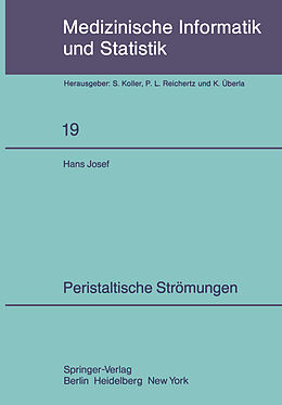 Kartonierter Einband Peristaltische Strömungen von Hans J. Rath