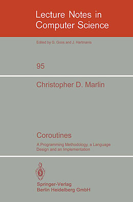 Kartonierter Einband Coroutines von C. D. Marlin