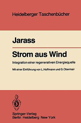 Kartonierter Einband Strom aus Wind von L. Jarass