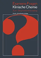 Kartonierter Einband Examens-Fragen Klinische Chemie von 