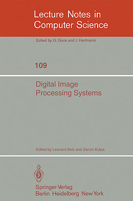 Kartonierter Einband Digital Image Processing Systems von 