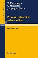 Kartonierter Einband Processus Aleatoires a Deux Indices von 