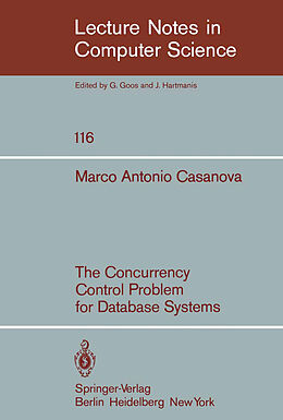 Kartonierter Einband The Concurrency Control Problem for Database Systems von M. A. Casanova
