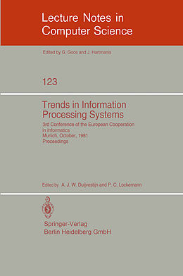Kartonierter Einband Trends in Information Processing Systems von 