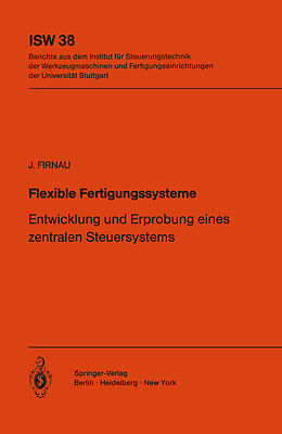 Kartonierter Einband Flexible Fertigungssysteme von J. Firnau