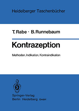 Kartonierter Einband Kontrazeption von T. Rabe, B. Runnebaum