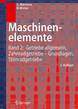 Fester Einband Maschinenelemente von Gustav Niemann, Hans Winter