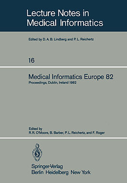Couverture cartonnée Medical Informatics Europe 82 de 