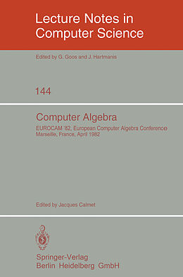 Kartonierter Einband Computer Algebra von 