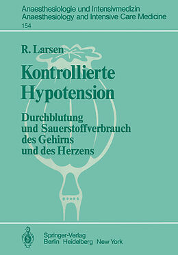 Kartonierter Einband Kontrollierte Hypotension von R. Larsen