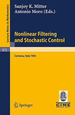 Kartonierter Einband Nonlinear Filtering and Stochastic Control von 