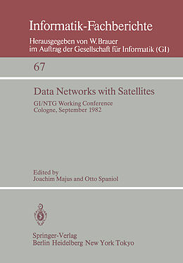 Couverture cartonnée Data Networks with Satellites de 