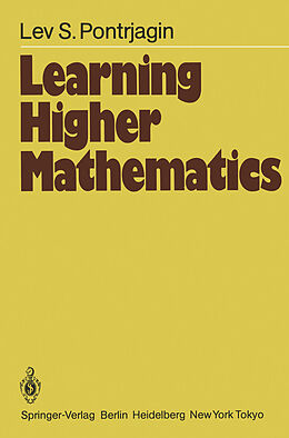 Kartonierter Einband Learning Higher Mathematics von L. S. Pontrjagin